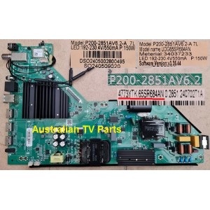 EKO K650UGT2 MAIN BOARD P200-2851AV6.2 4773YTK65SR684AN (BRAND NEW)